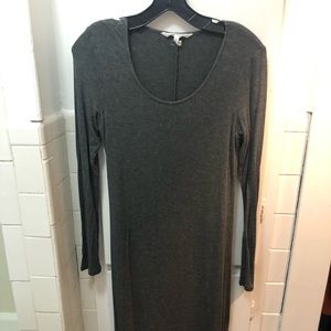 BCBG Split Hem Jersey Dress